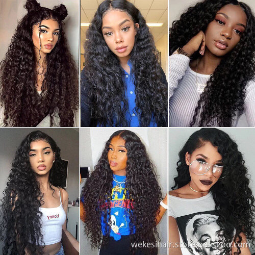 180% Density Human Lace Front Wigs, 10A Grade Silky Straight Pre Plucked 13x4 13x6 Transparent Frontal Raw Indian Hair Wig